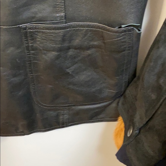 Vintage Wilson leather oversized trendy fit jacket - Picture 6 of 12